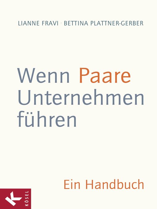 Upplýsingar um Wenn Paare Unternehmen führen eftir Lianne Fravi - Biðlisti